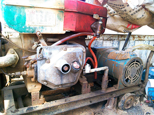 美溪单杠柴油机发电机出租